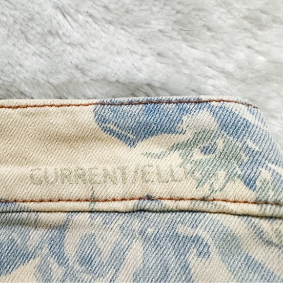 CURRENT ELLIOT The Stiletto Blue Rose Ankle Jean - Picture 7 of 10